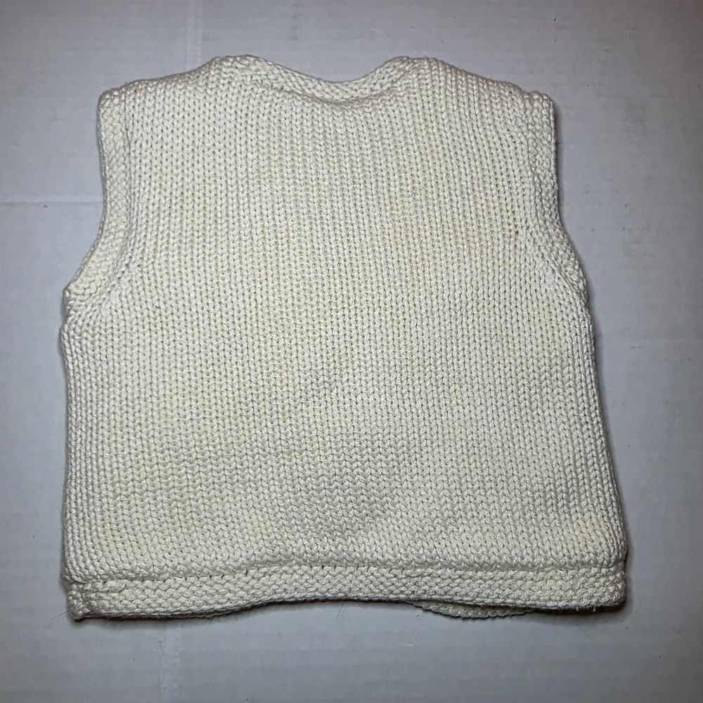 BABY GAP GIRLS KNIT VEST SIZE 3 Wool Blend